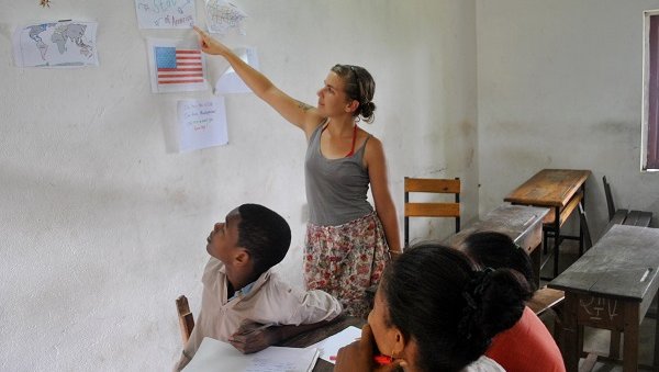 Jessie Beck teaching