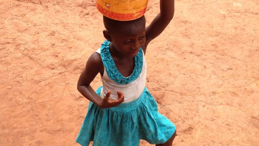 Collecting water in Ghana. Photo credit: S Meyers