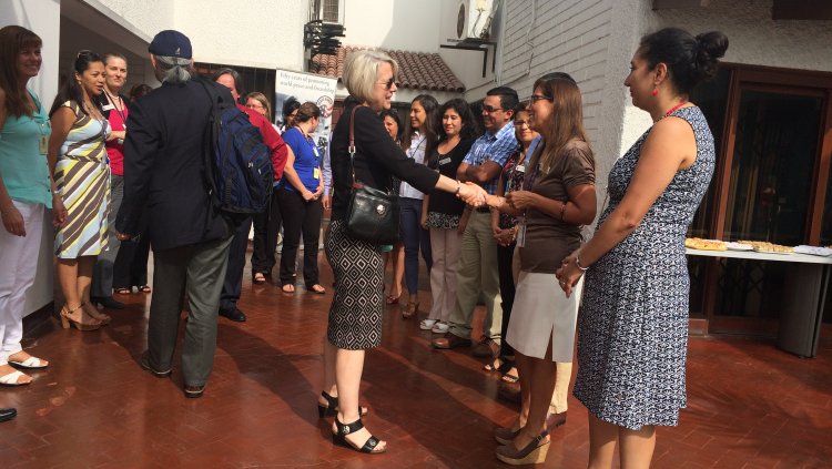 Meeting Peace Corps Peru staff