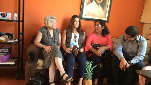 I love meeting with host families and seeing what strong relationships our Volunteers have developed.
