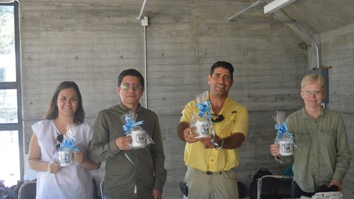 Brenda Suarez Castillo, Aminadab Martinez Franco, Eduardo Specia, and Peace Corps Response Volunteer Carolyn Smith participat