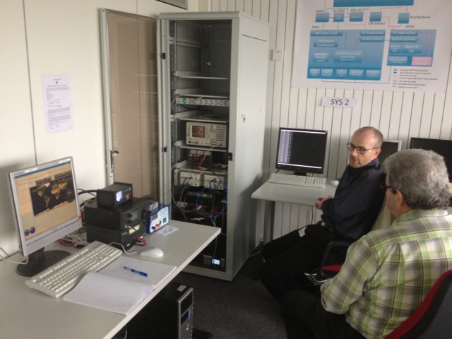 GENSO room. David and Norbert