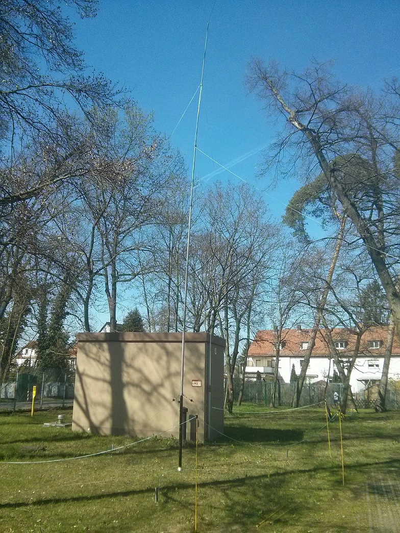 20170326 160m inverted L antenna