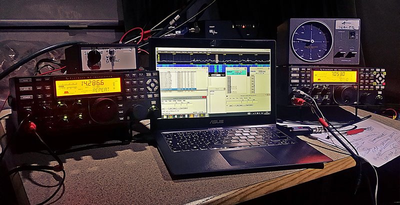 New SO2R temporary shack