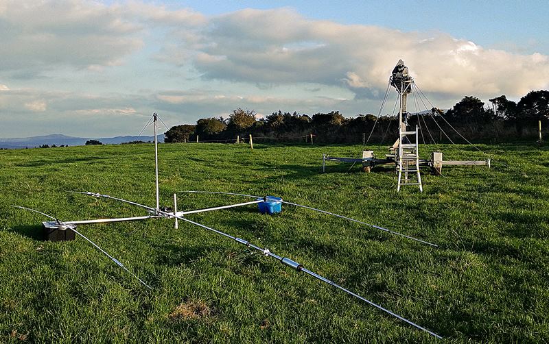 The NEW MP33N and 40m extension is ready to be installed on the mast trailer