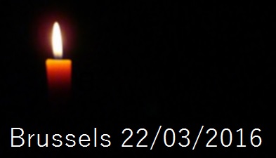 Brussels attacks 22/03/2016. In memory of the victims.