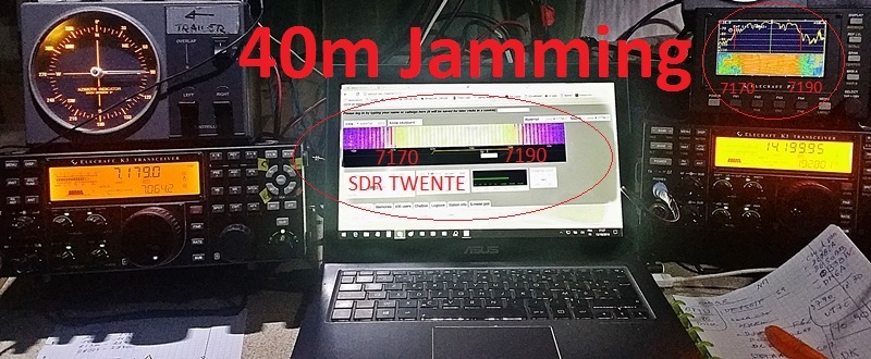 Jamming on 40m band !!!!