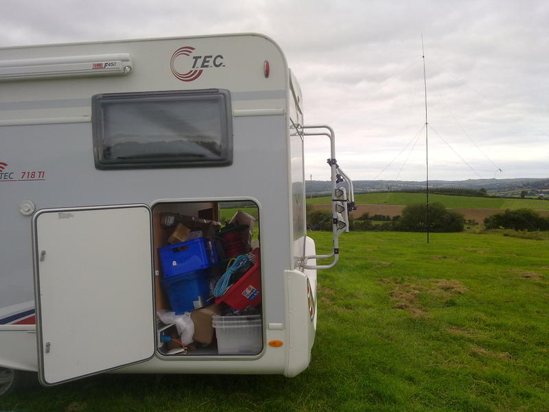 Storage area during expedition