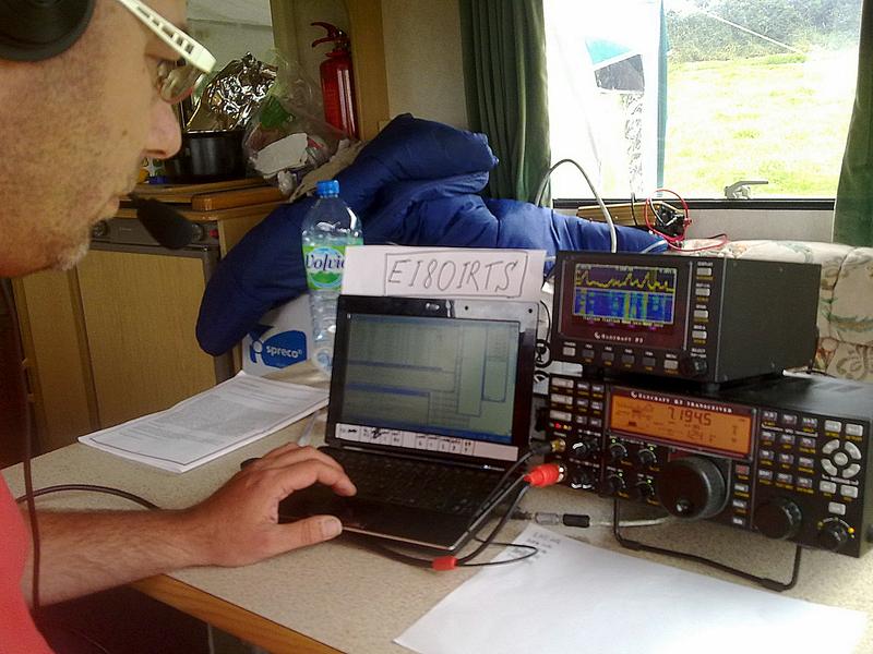 EI8GQB operating EI80IRTS on 40m SSB