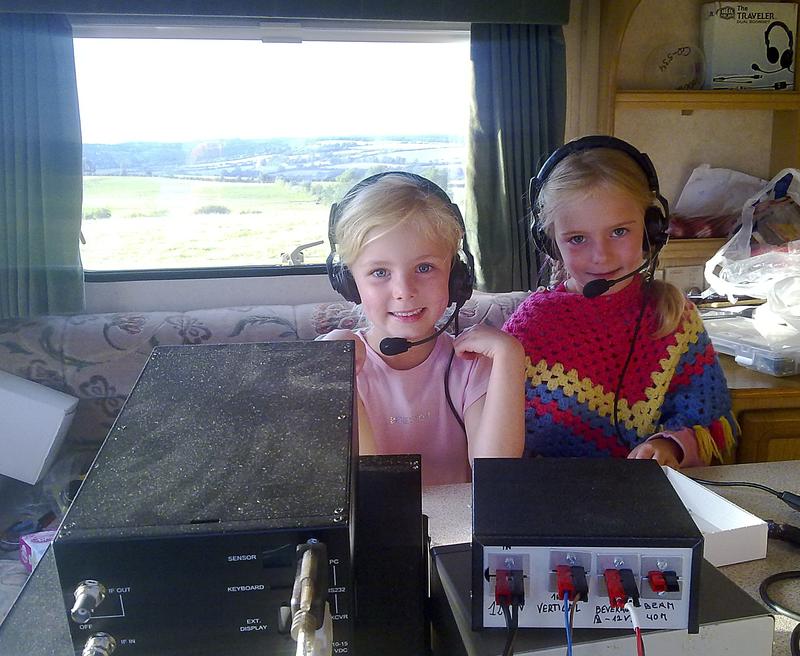 My prefered operators, Lily and Clara.