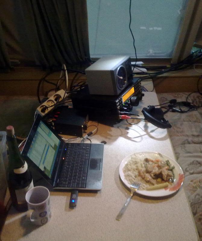 Radio and cooking...
