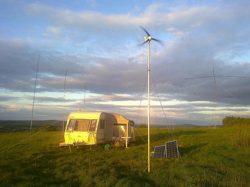 Green energy solution to support EI8GQB/EI1A activity