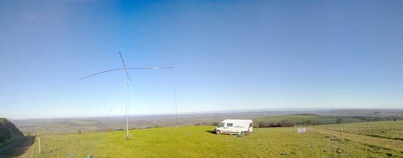 Panorama of the fields near Fethard Co Tipperary