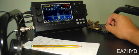 Tulip EA4DUMMIES EA7HYD CW FOR DUMMIES MORSE CODE EA7HYD TORTUGAS SKCC LCWO KEY qsl qrz qrp transceiver handmade homebrew