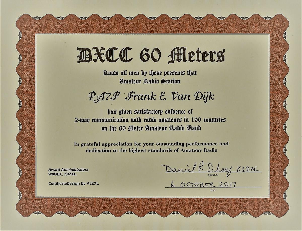 certificate recognition wording