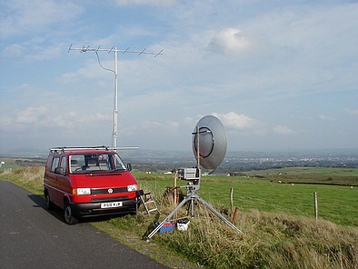 G3PHO/P on 10GHz at Winter Hill, IO83RO