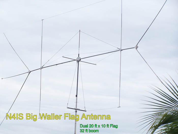 Tower and antenna Flag
