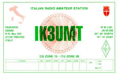 IK3UMT - Callsign Lookup by QRZ Ham Radio
