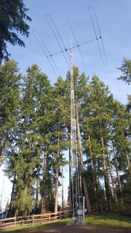 SteppIR Big vertical in my back yard