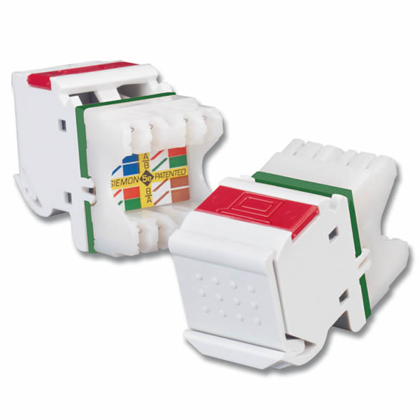 Product image for SIEMON MX5-02 ANGLED MAX 5E MODULE