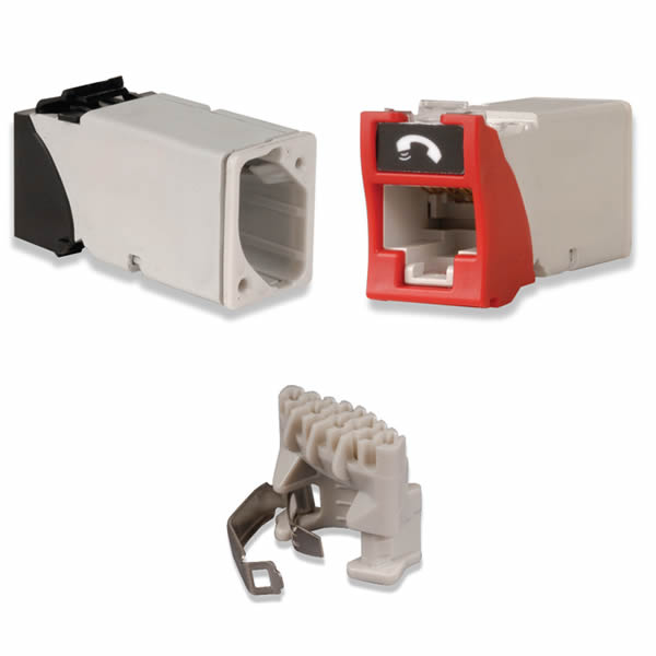 Product image for SIEMON Z6A-01B OUTLET Z-MAX CAT6A UTP HYBRID BLK BULK