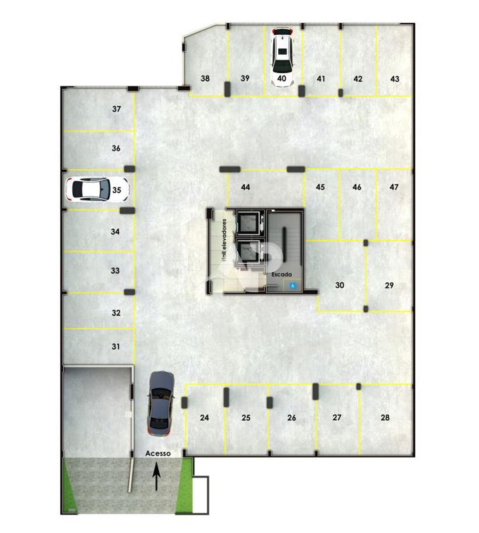 Subsolo 1 - Garagem
