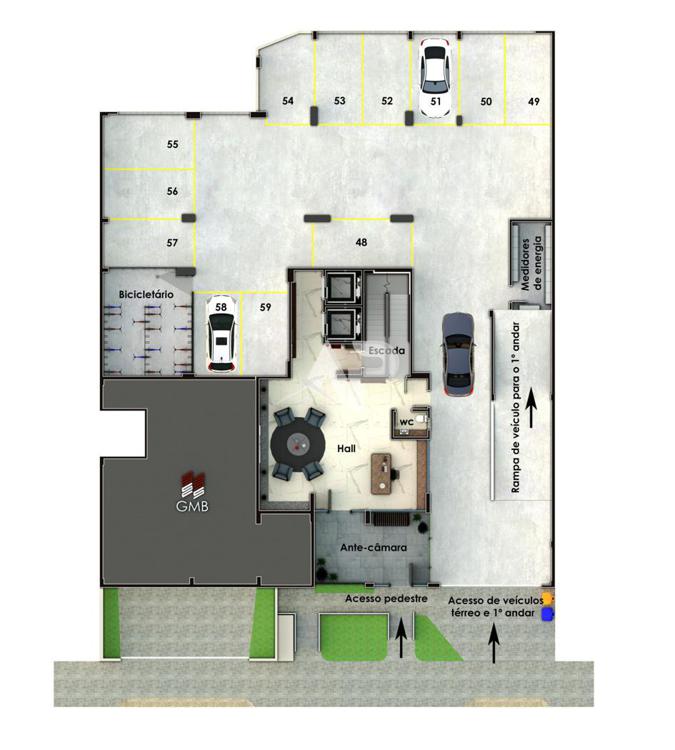 Térreo - Hall/Garagem