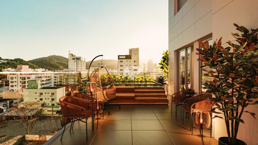 Terraço apartamento diferenciado tipo 2