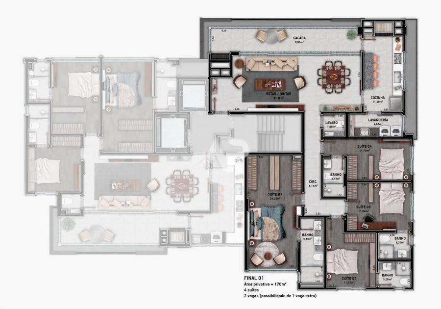 Planta Apartamentos 01