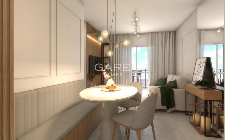 Integração Living, Cozinha e Sacada