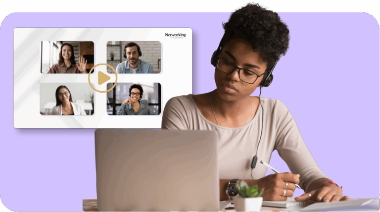 association member watching on demand live panel