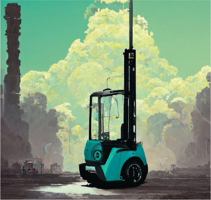 zero-emission forklifts