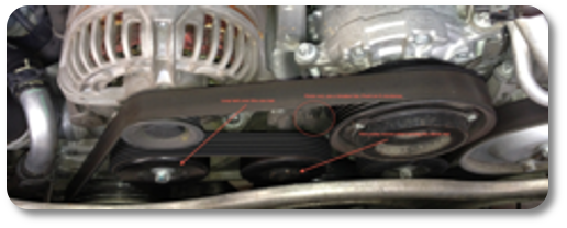 picture image of a drive belt