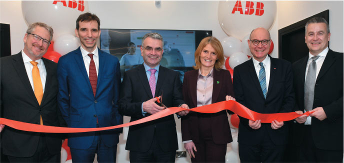 marking the opening of the new research center