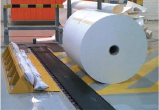 a roll approaches the zero energy receiver