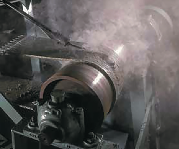 a figure friction heat between rolling components