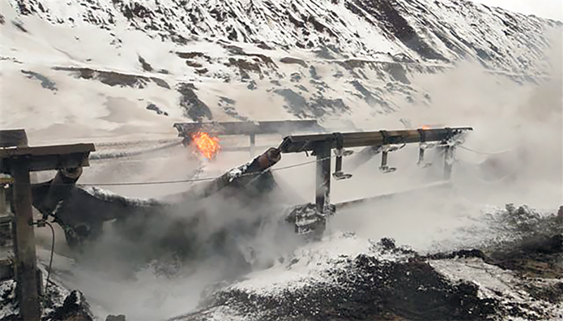 a figure conveyor fires can happen anywhere