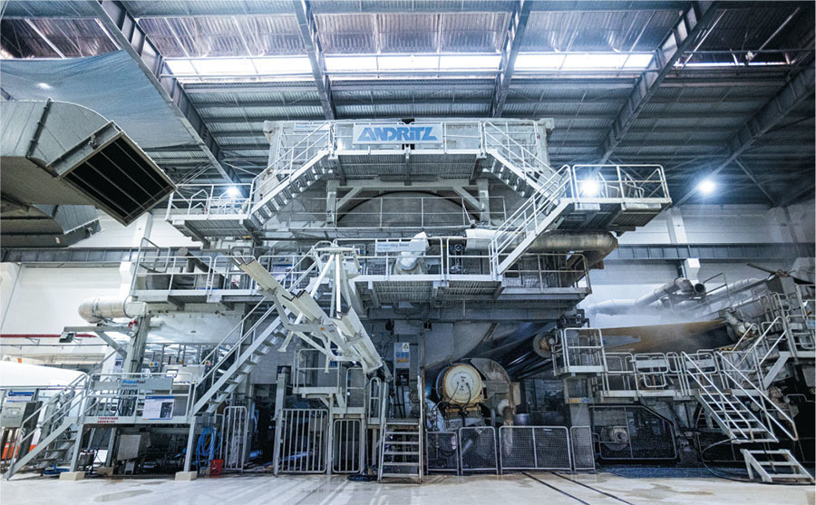 liansheng pulp and paper pioneering