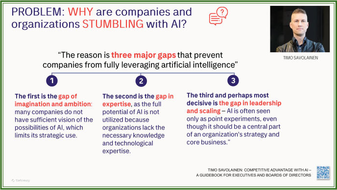 problem why are companies and orgnizations stumbling with ai