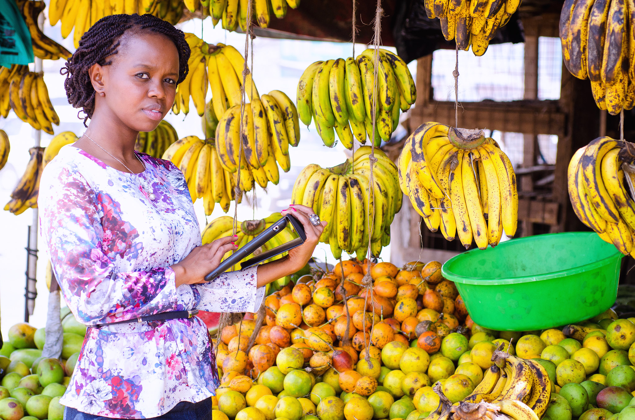 Charity Wayua lidera el equipo de investigación de IBM en Nairobi, Kenia.