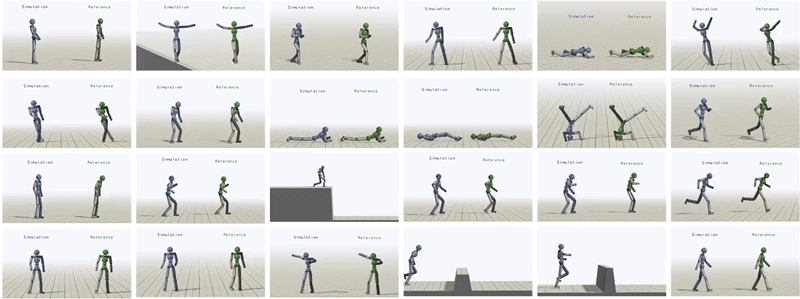 El mismo algoritmo se puede utilizar para enseñar una amplia gama de habilidades físicas desafiantes.