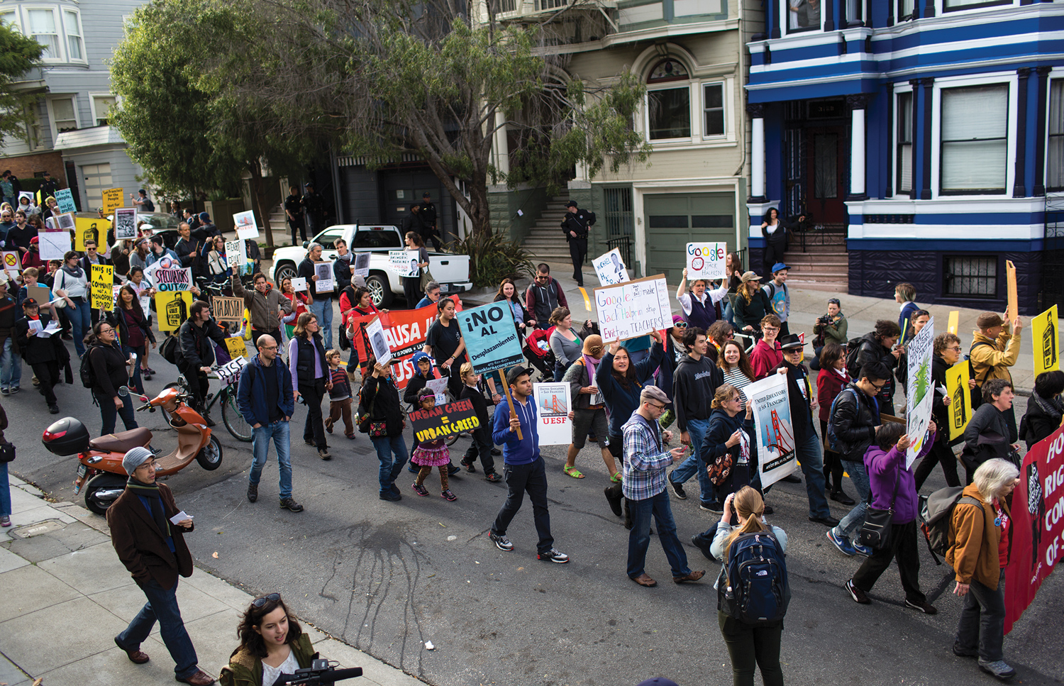 El boom de la puesta en marcha de la tecnología ha traído billones de dólares del capital de riesgo en áreas urbanas como San Francisco. También es expulsado de la clase media y causó una ola de resentimiento.