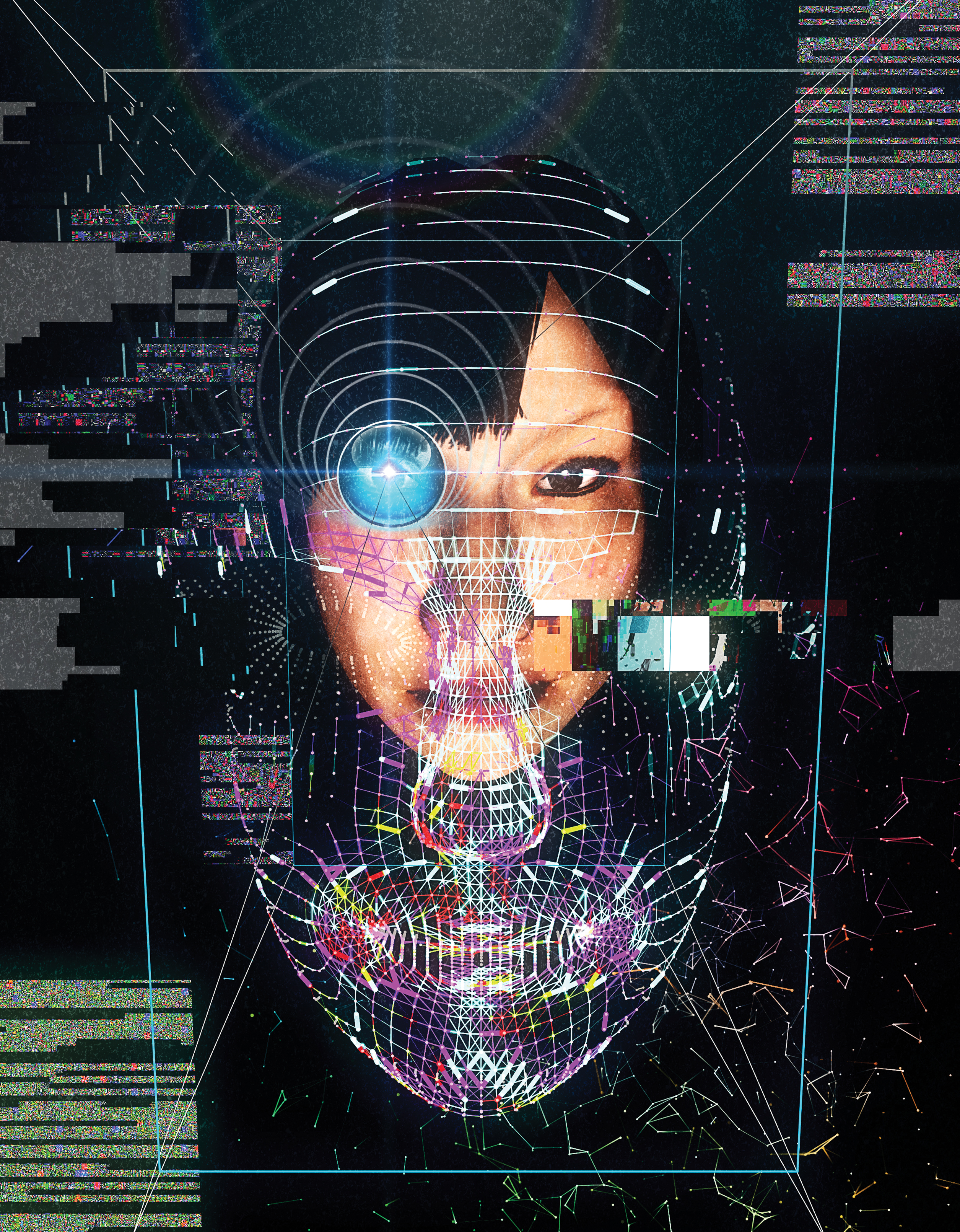 <b> <a href="https://www.technologyreview.com/s/603494/10-breakthrough-technologies-2017-paying-with-your-face/"> Pagar con la cara </a> </ b> <br> Ilustración por Yoshi Sodeoka