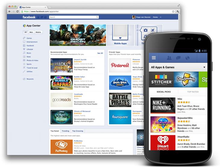 Facebook Offers Mobile App Recommendations | MIT Technology Review