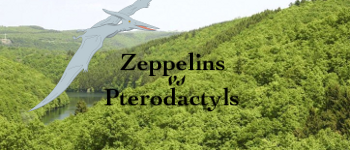 Zeppelins vs. Pterodactyls logo