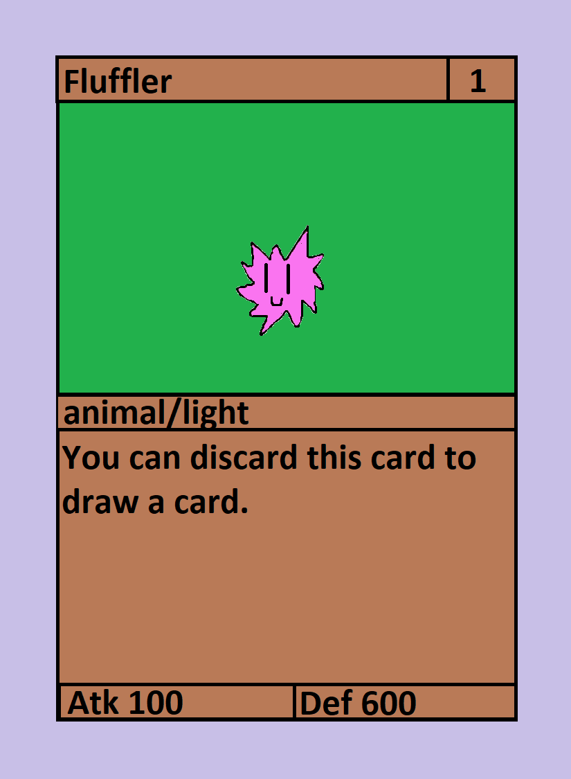 Trading Card game Template (poker card size)