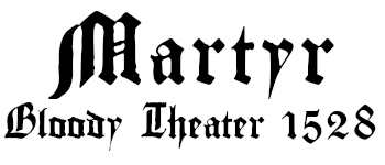 Martyr: Bloody Theater 1528 logo