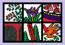 Pixel Hanafuda Dice Stickers component icon