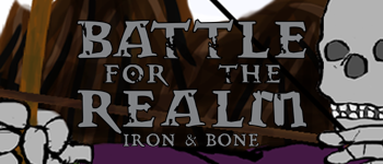 Battle for the Realm: Iron & Bone logo