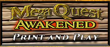 Megaquest Awakened (Print and Play Version) logo